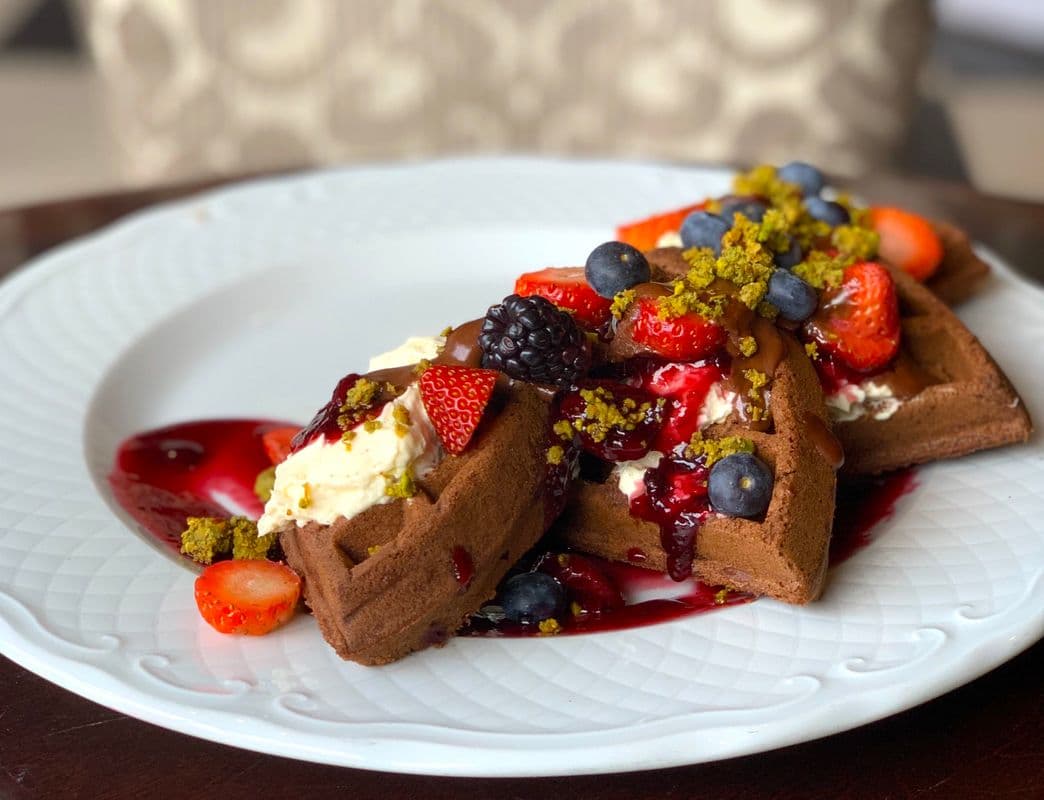 Gaufre au chocolat / Chocolate Waffle