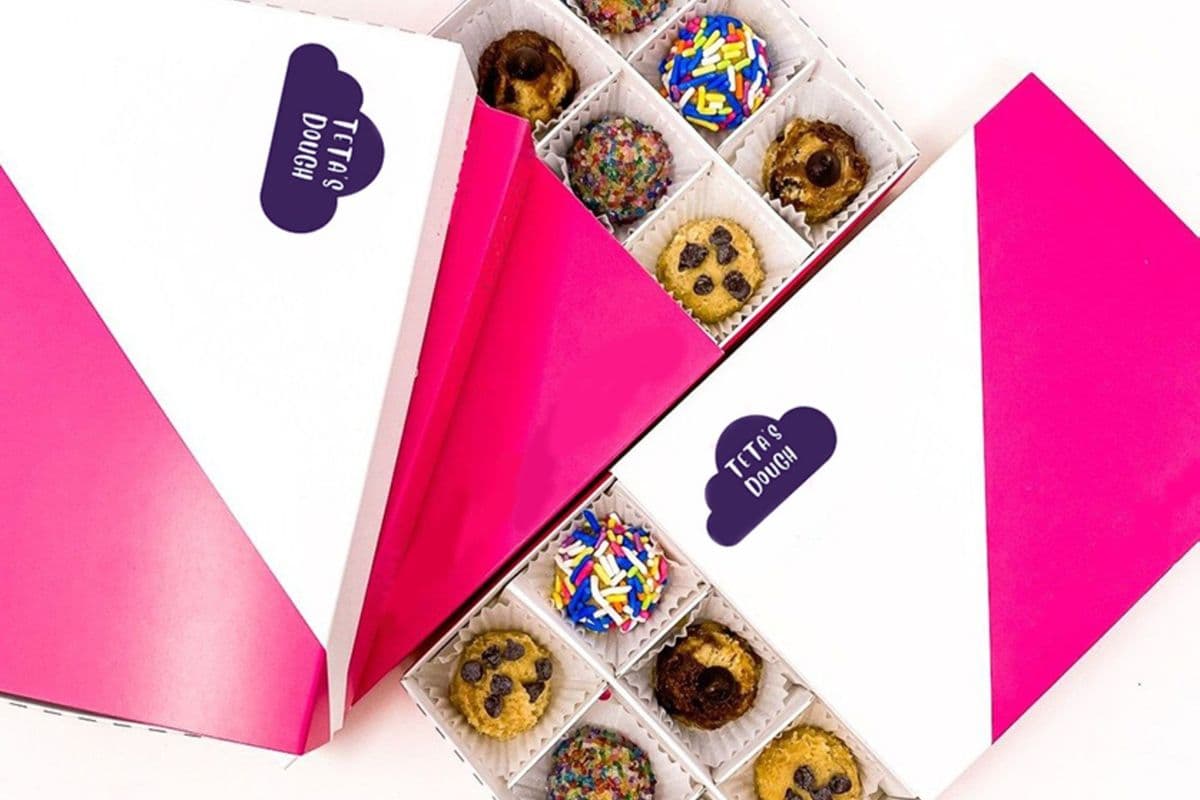 Gender Reveal Cookie Dough Bites