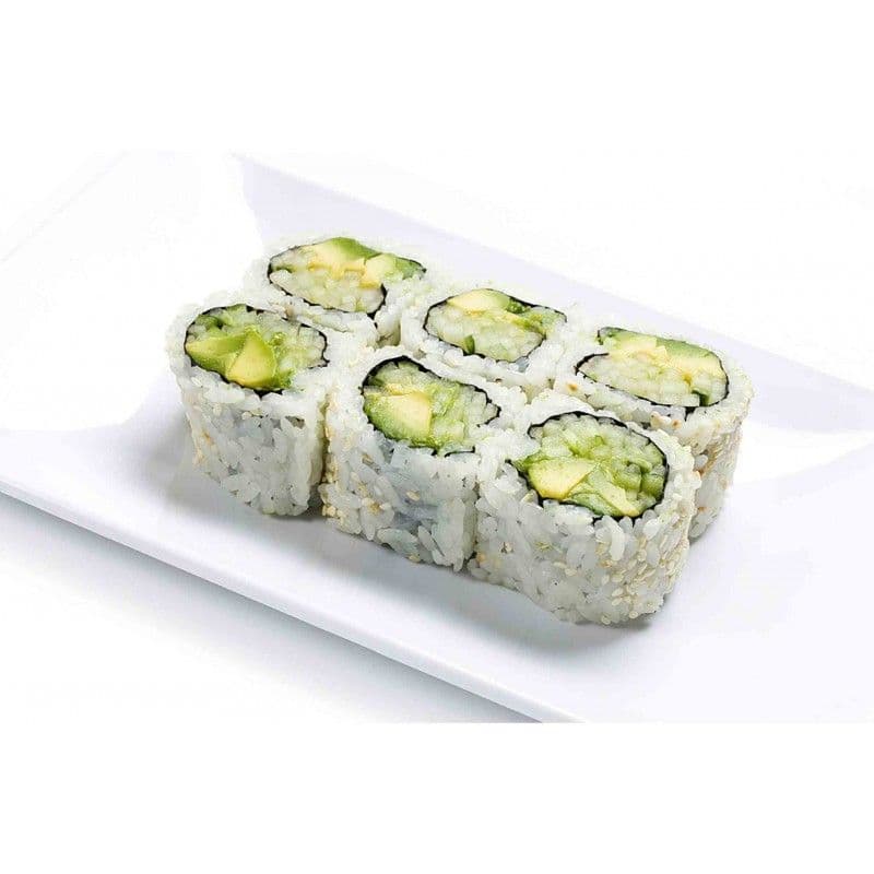 J15. Avocado Cucumber Roll (8 Pcs)