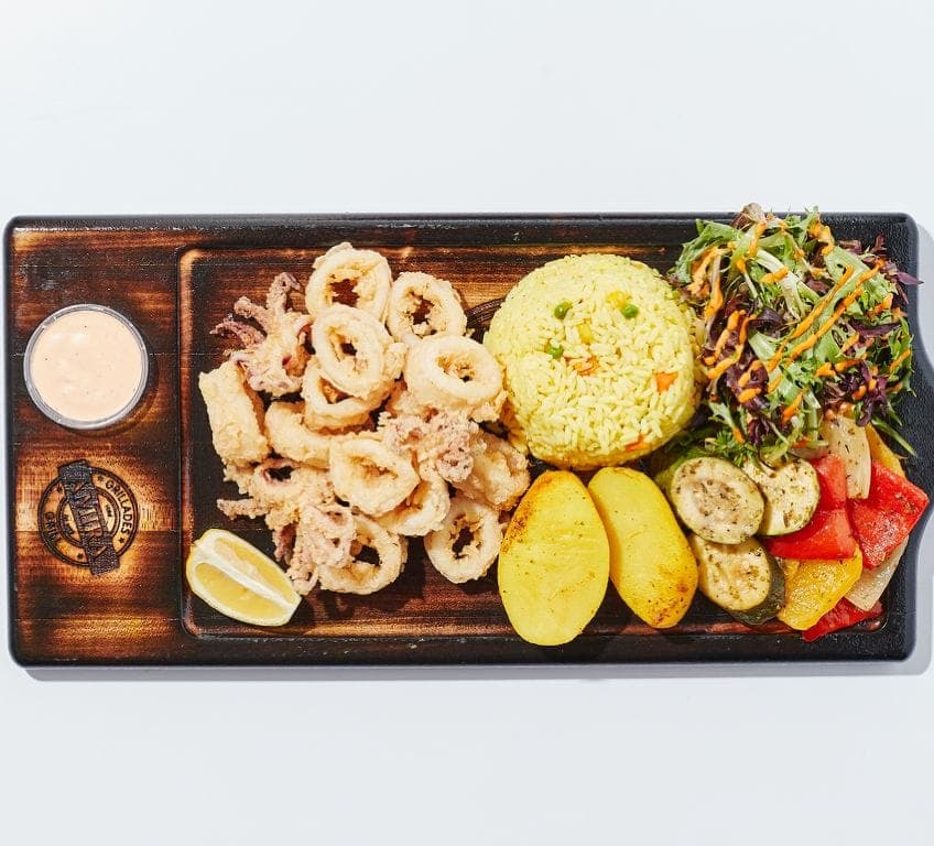 Calamars Frits Plate
