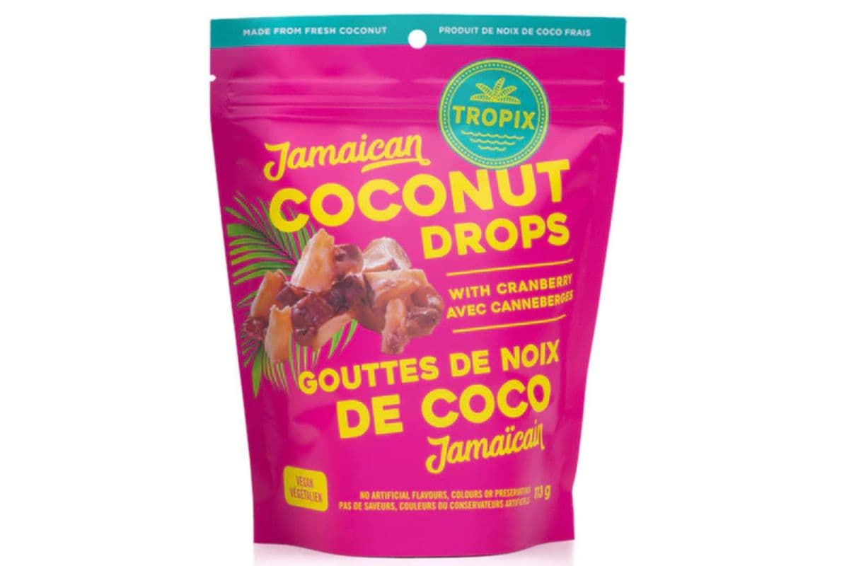 Jam Coconut Drops with Cran (113 g)