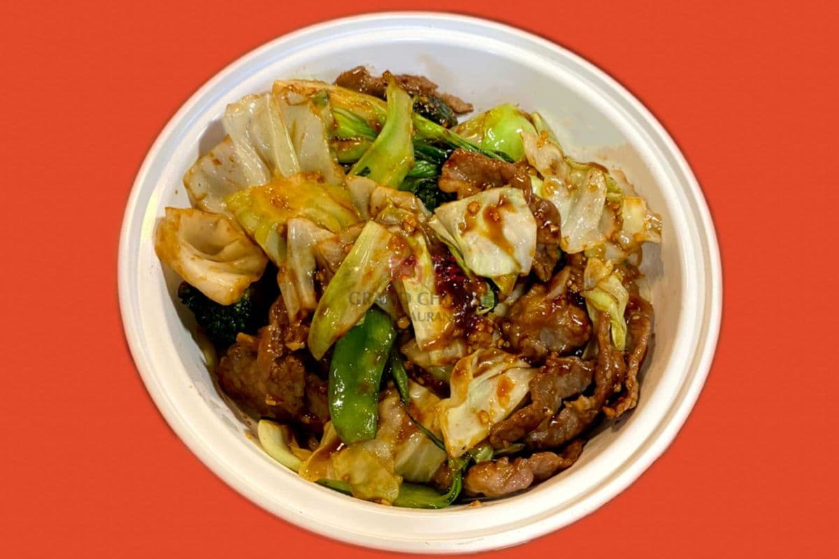 B6. Beef and Mixed Vegetables 什菜牛肉