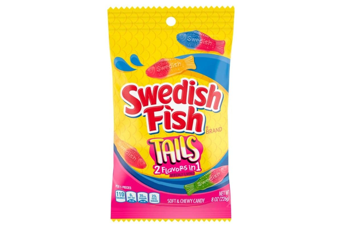 Swedish Fish BIG Tails 2n1 (102 g)
