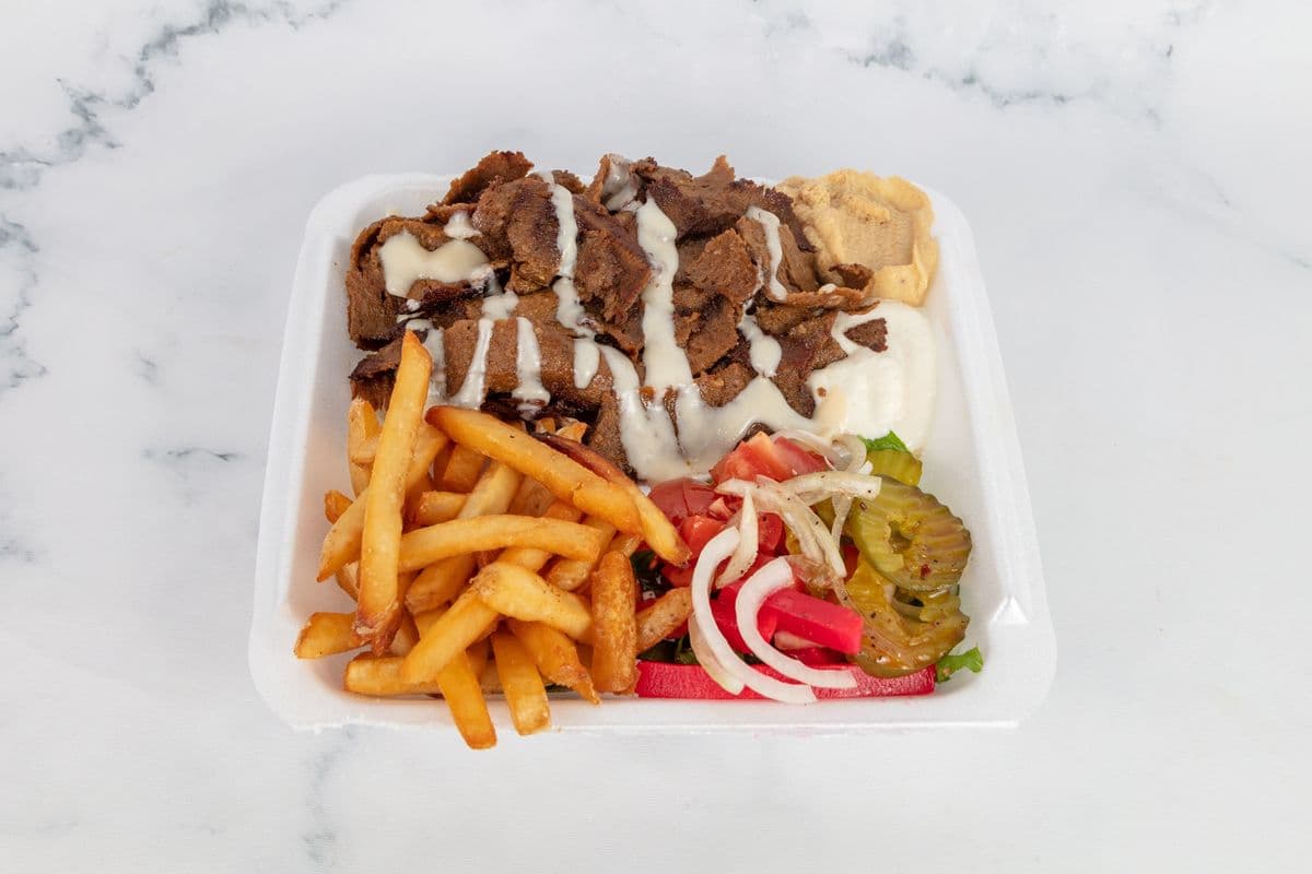 Donair Rice Platter