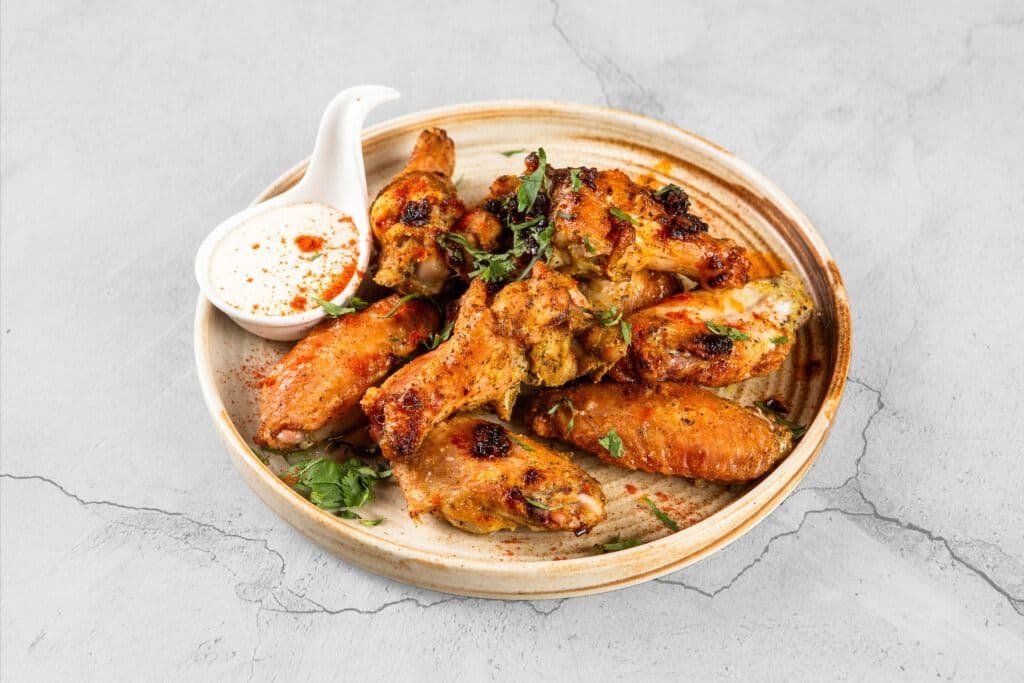 Curried Chicken Wings