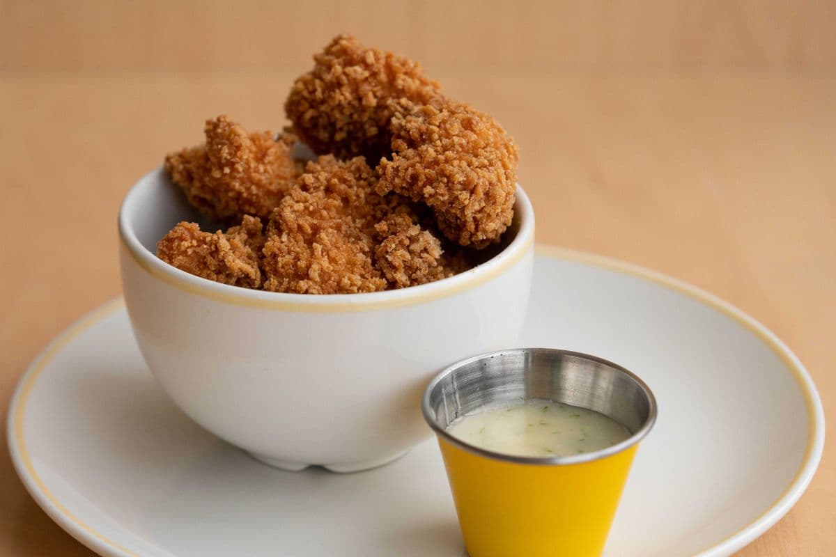 Chicken Nugs With Honey Dill Dip