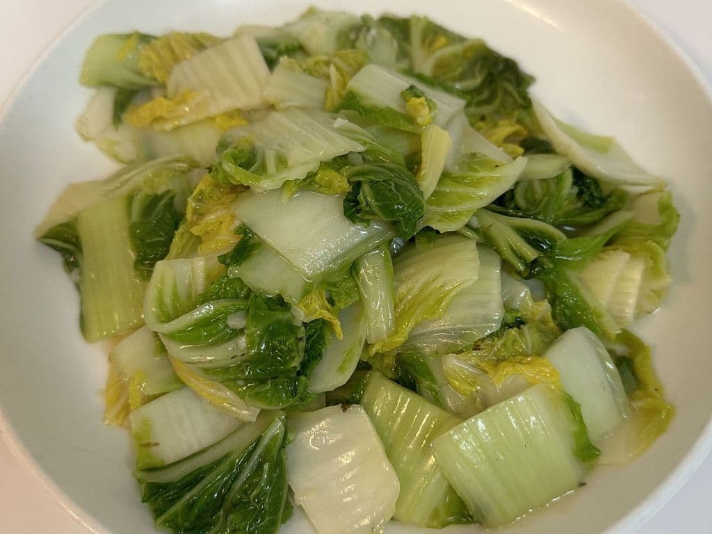 Sweet & Sour Bok Choy War (醋溜白菜)