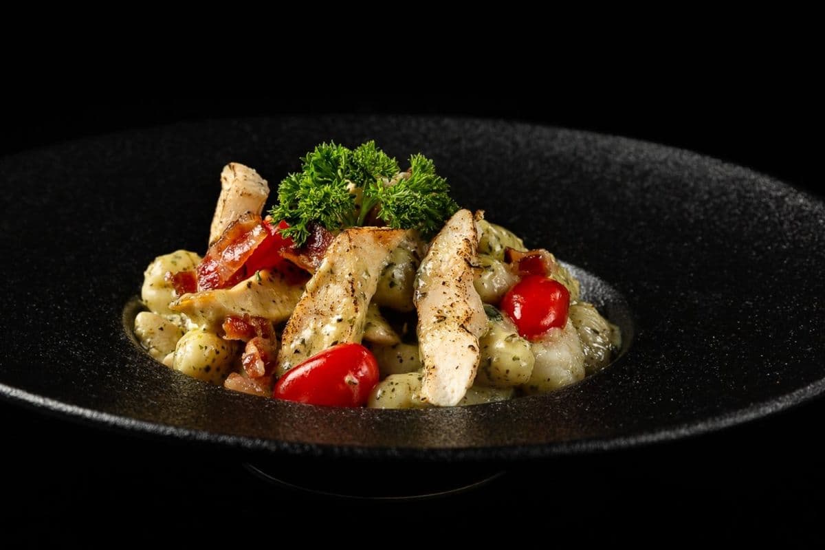 Pesto Chicken Gnocchi