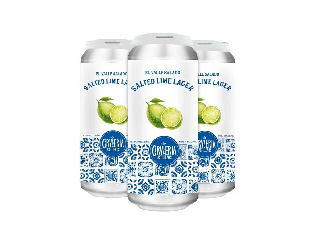 La Cerveceria - Salted Lime Lager (4x473ml)