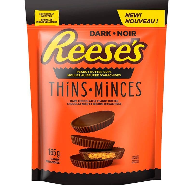 Reese's Thins Dark Chocolate 165g