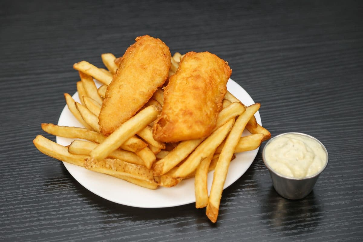 Cod and Chips (2 pc) (2 pieces of 3oz Fish)