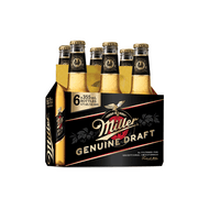Miller Genuine Draft (6 Bottle x 355 mL)