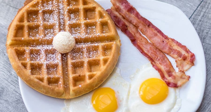 Belgian Waffle Platter