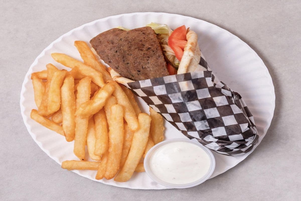 Gyros sur pita