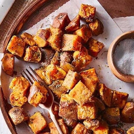 Sweet Potato Copper Cubes /