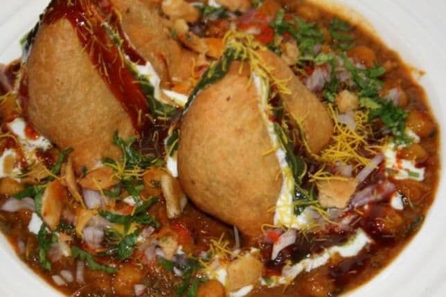 Samosa with Channa