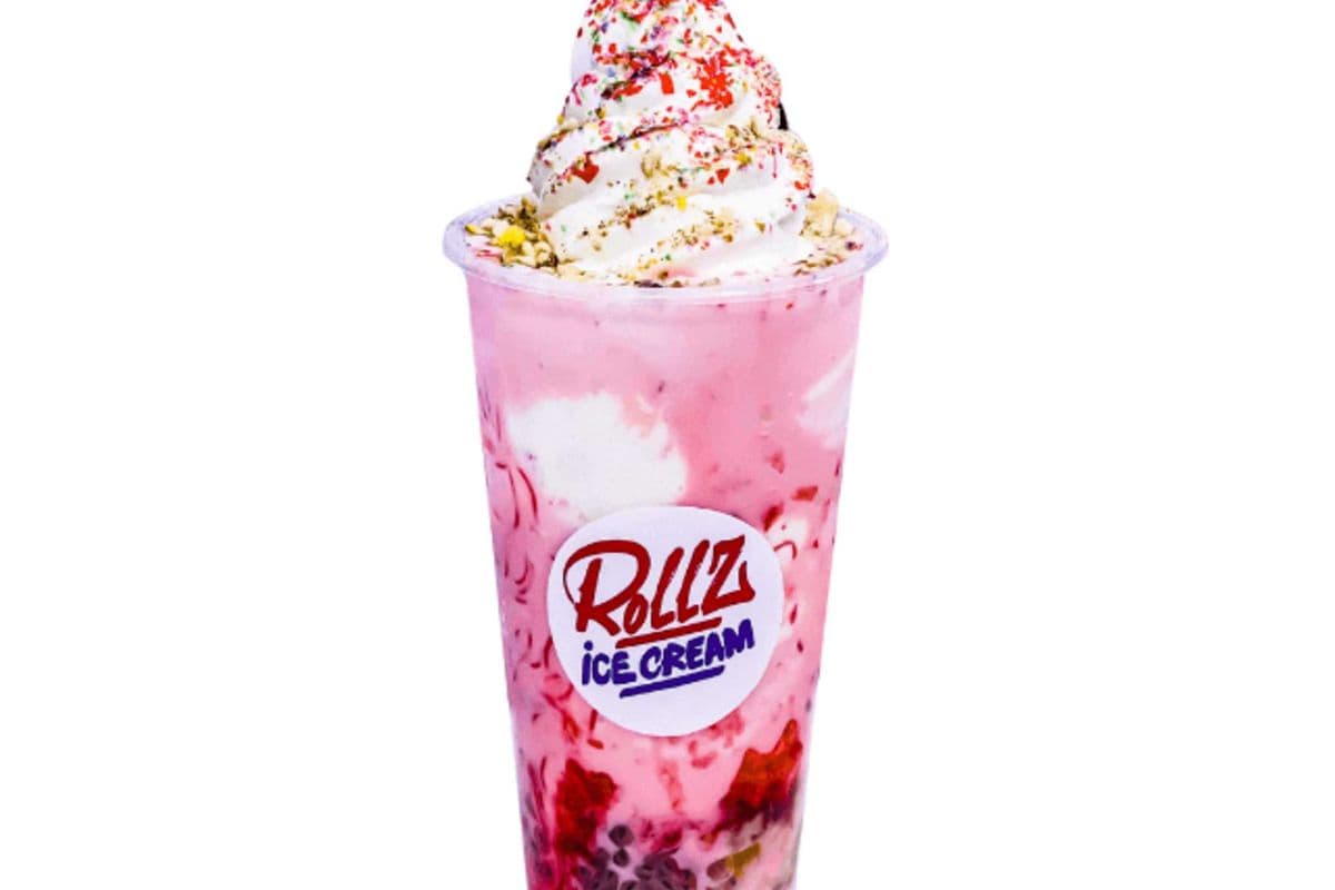 Rose and Strawberry Falooda