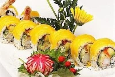 65. Golden Dragon Roll (8 pcs)