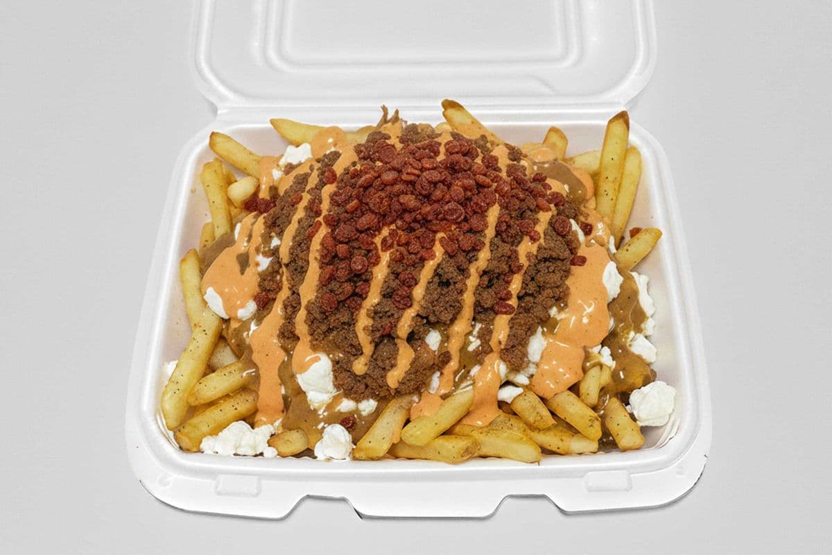 Beef-Bacon Poutine