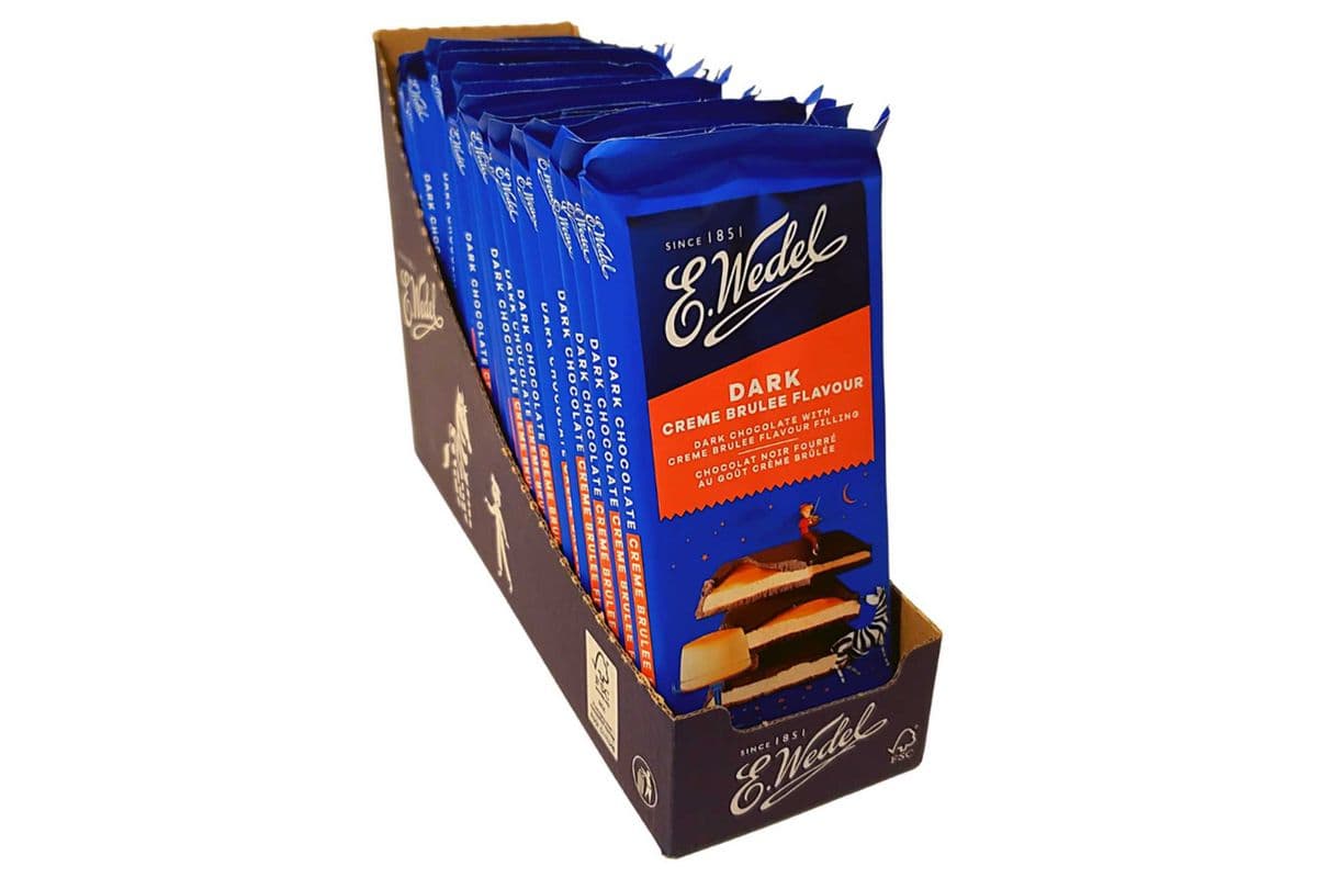 E. Wedel Dark Chocolate with Creme Brulee (Poland)