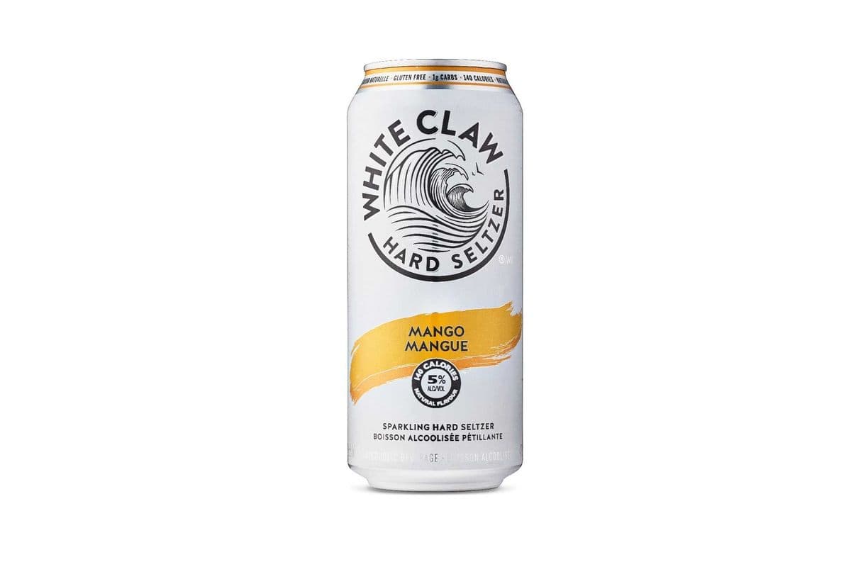 White Claw Hard Seltzer Mango (1 x 473ml)