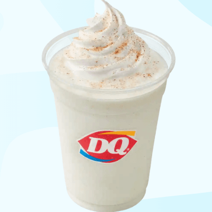 Milkshake au lait de poule / Holiday Nog Shake