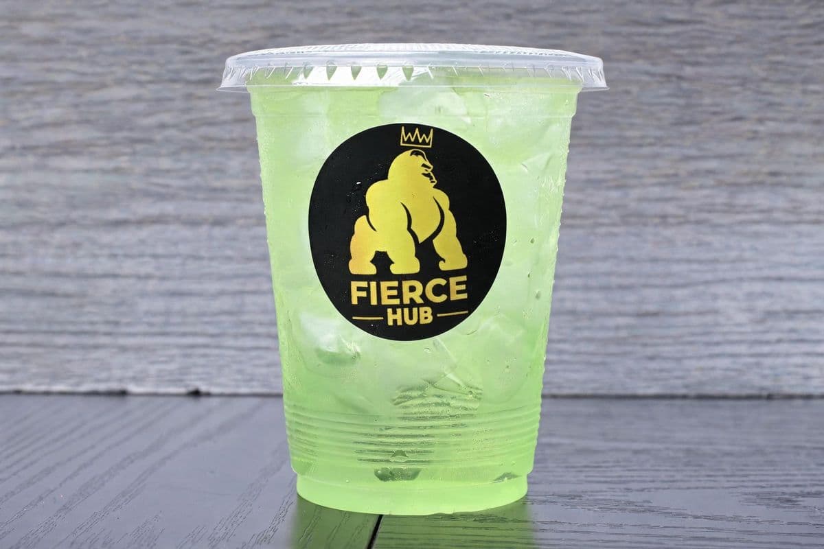 Jus Coreen en sachet de la marque Caffe BENE saveur raisin vert