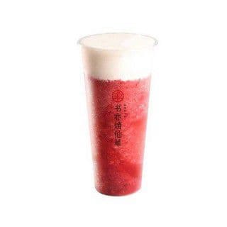 Strawberry Cheese Green Tea (700ml) 芝士草莓多多 - Strawberry Cheese Green Tea (700ml)