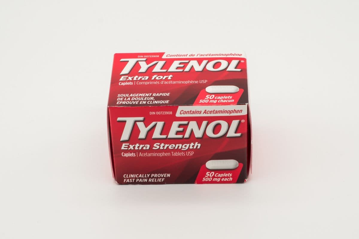 Tylenol Extra Strength Caplets (50 x 500 mg)