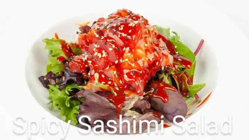 S10. Spicy Sashimi Salad