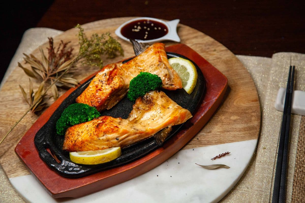 B.B.Q. Salmon Gama