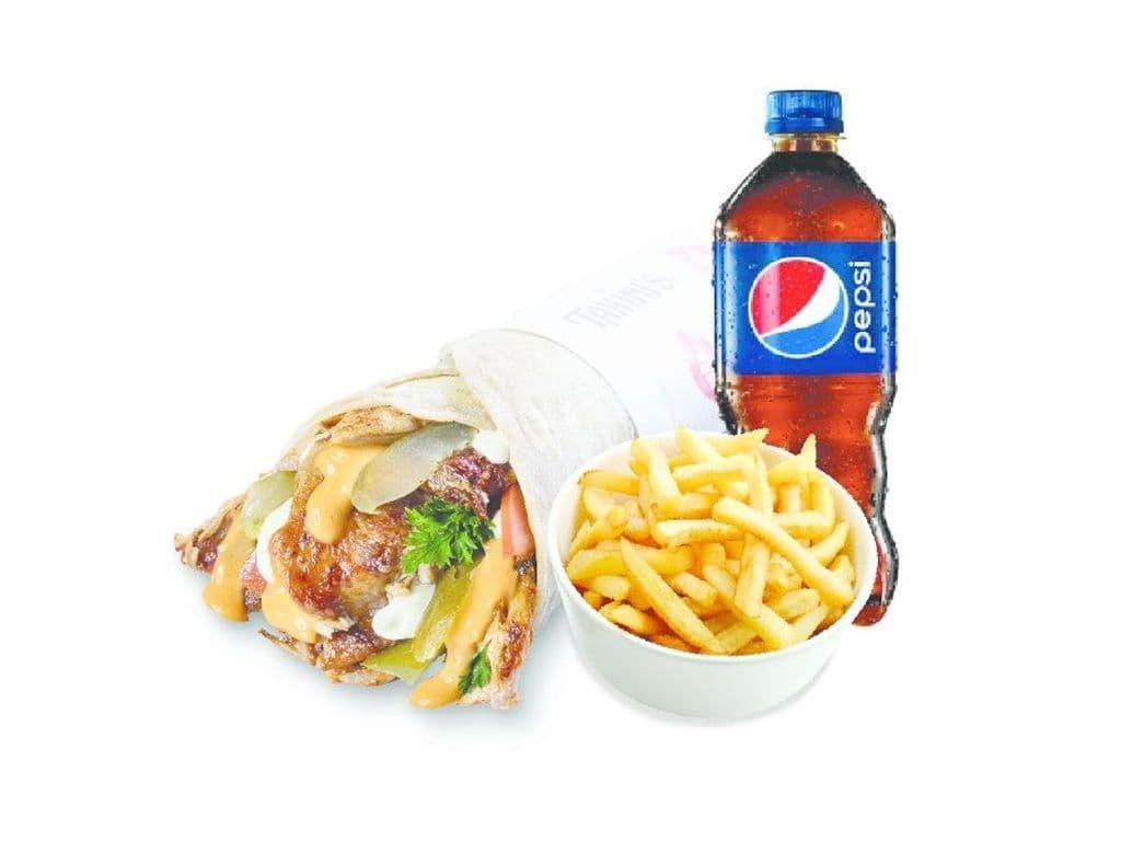 Chicken Shawarma Wrap Combo