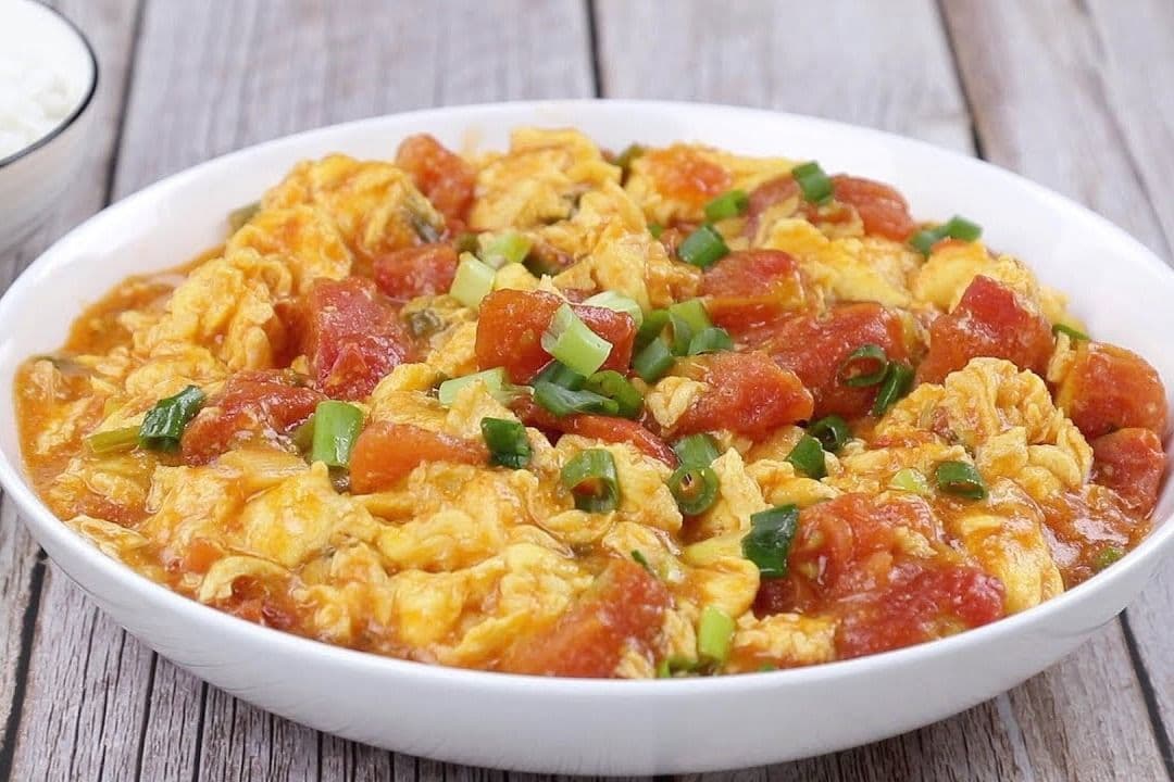 Scrambled Eggs with Tomato 西红柿炒蛋