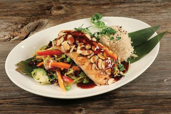 Almond Crusted Salmon