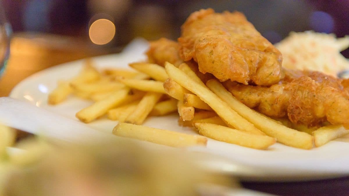 English Style Fish & Chips