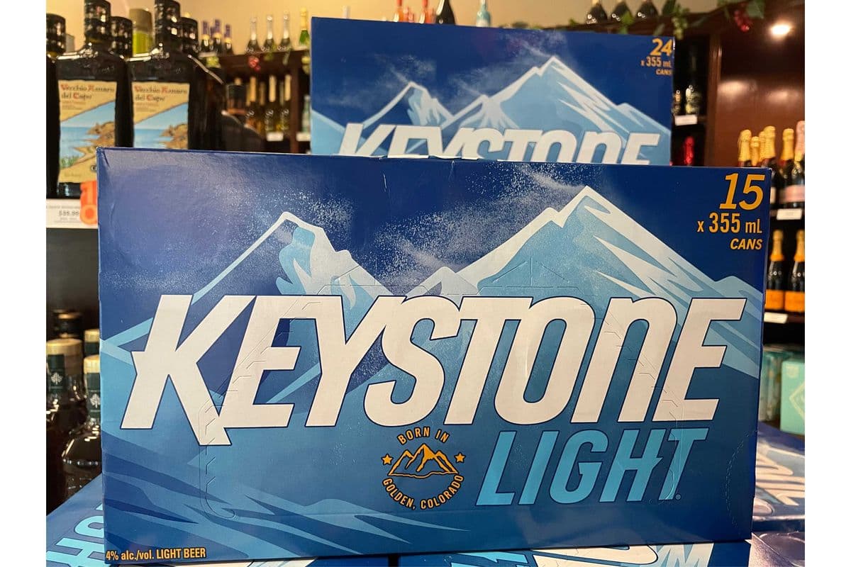Keystone Light 15 cans (15 x 355ml)