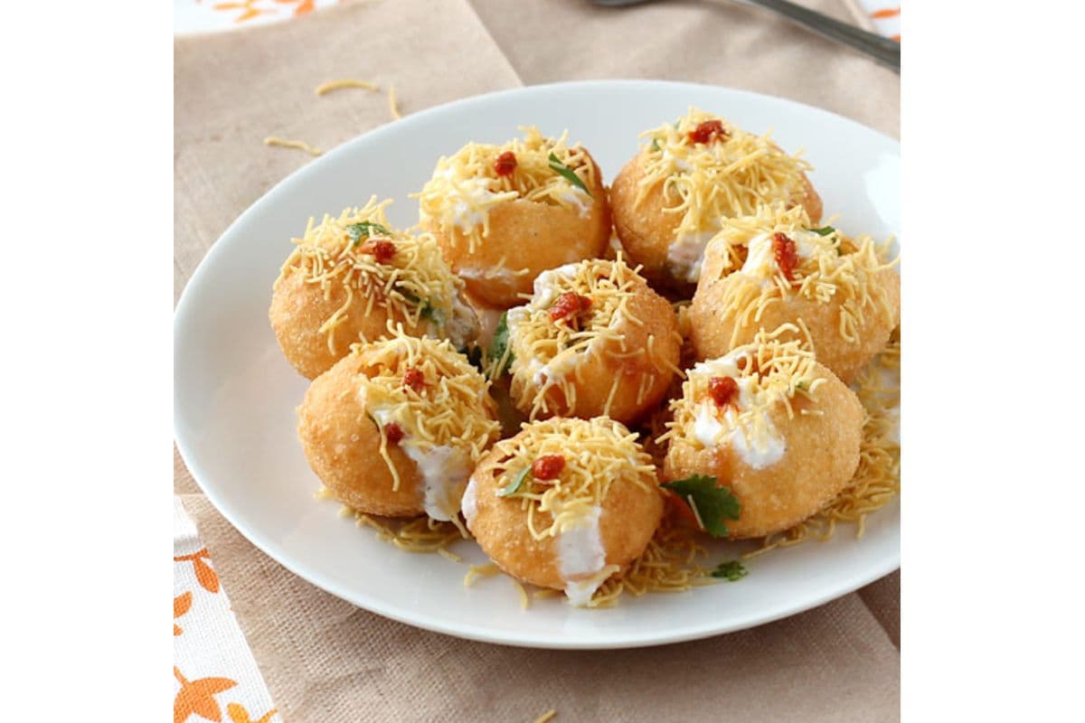 Dahi Puri (8 pcs)