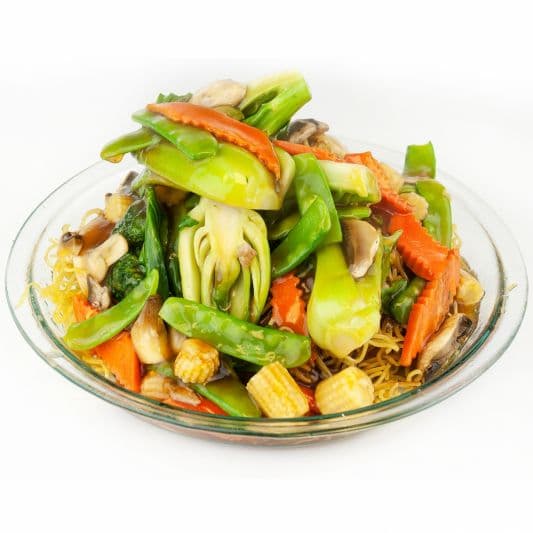 3. Stir-Fried Veggie Chow Mein