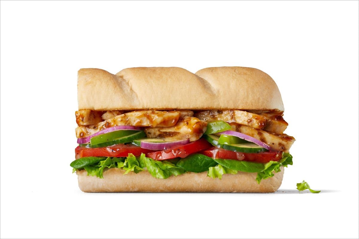 6" Sweet Onion Chicken Teriyaki Sub (340 Cals)