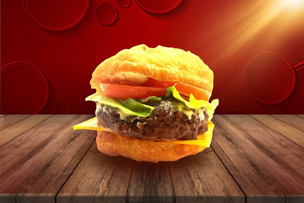 Bannock Beef Burger