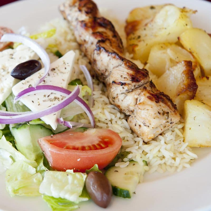 Poulet Souvlaki / Chicken Souvlaki