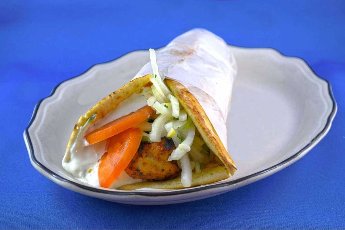 Pita au poulet / Chicken Pita