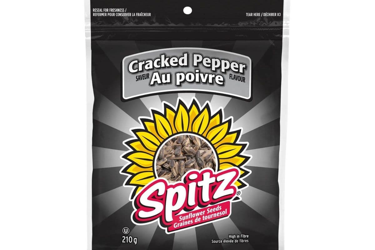 Spitz Cracked Pepper Sunflower Seeds (210 g)