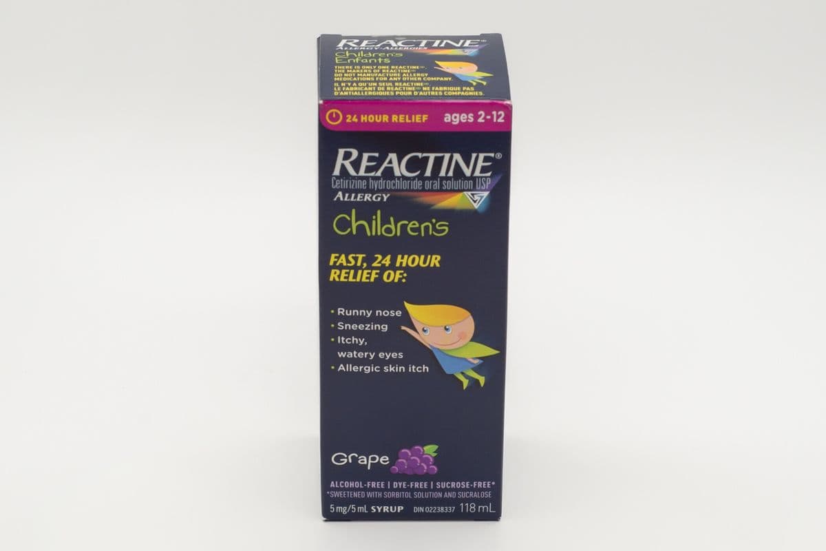 Reactine Children's Grape (118 ml)