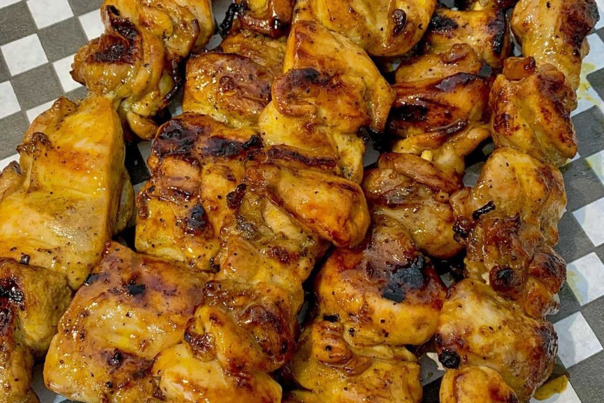 Chicken BBQ Sticks (3 sticks/order)