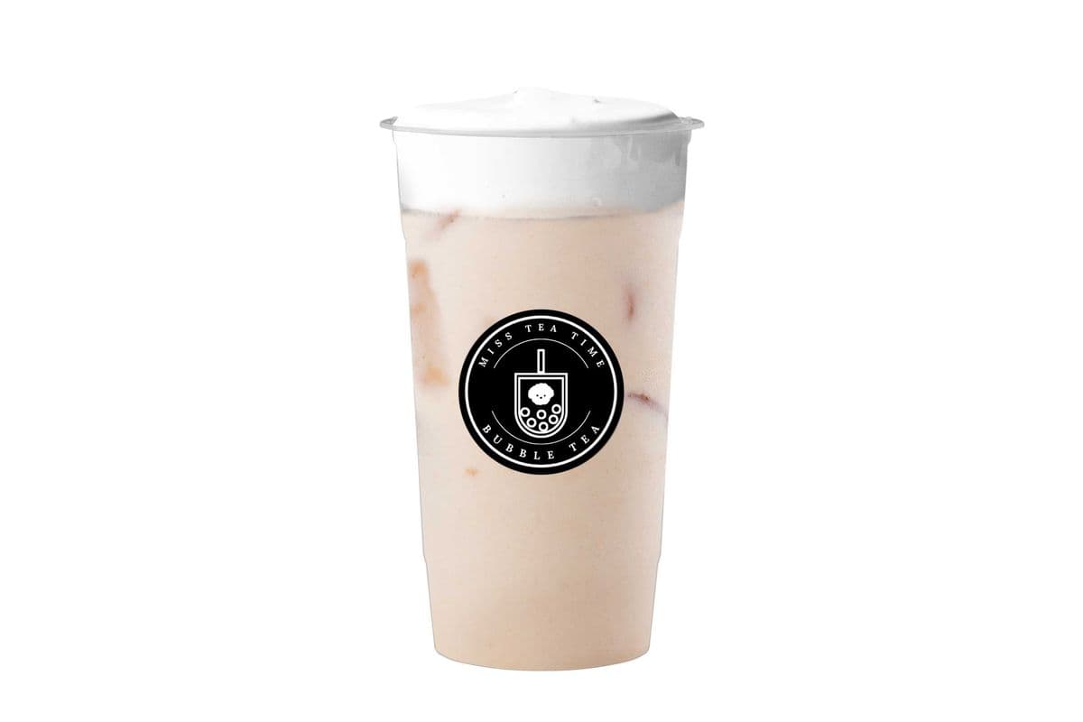Salted Creme Genmaicha Milk Tea