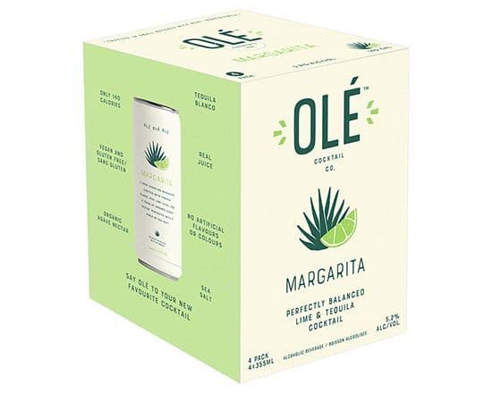 OLE COCKTAIL MARGARITA 4PC (4 X 355mL)
