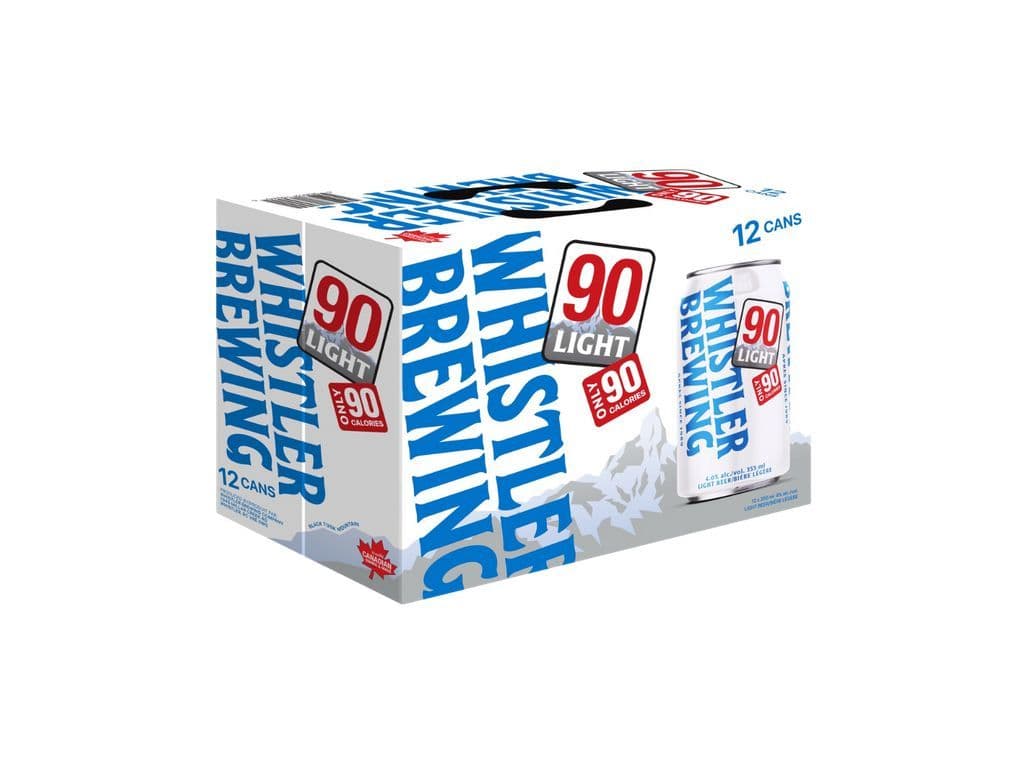 Whistler- 90 Light (12x355ml)
