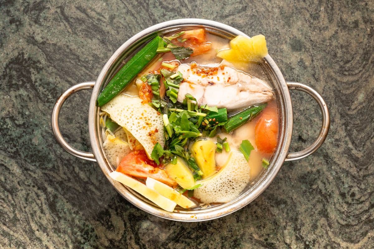 78. Canh Chua Ca or Tom