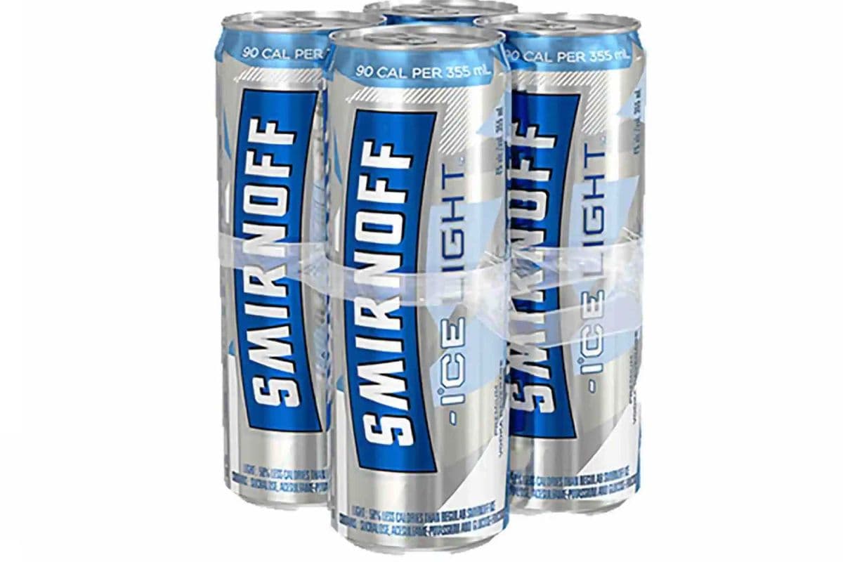 Smirnoff Ice Light (4 x 355 ml Cans)